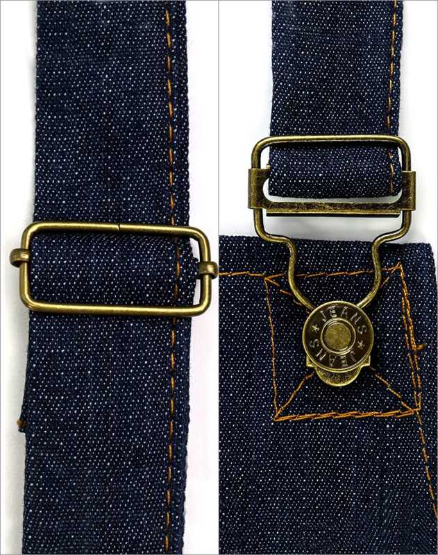 Work Apron Denim Heavy Duty Shop Working Cooking Aprons With Pockets For Men - Image 5