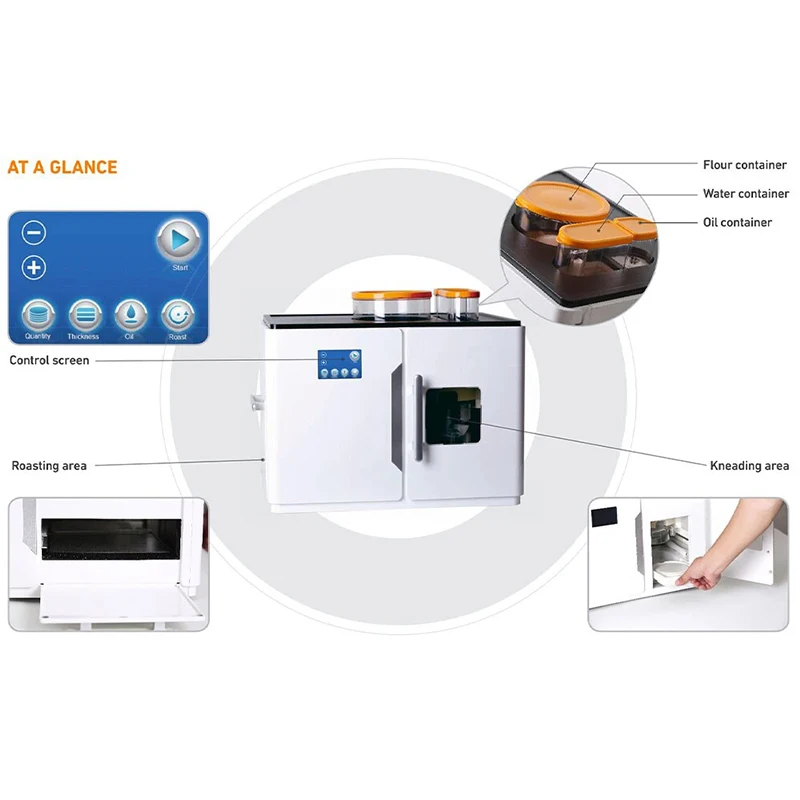 Automatic Robot Roti Maker, Flatbread, Tortilla, Chapati - Image 2