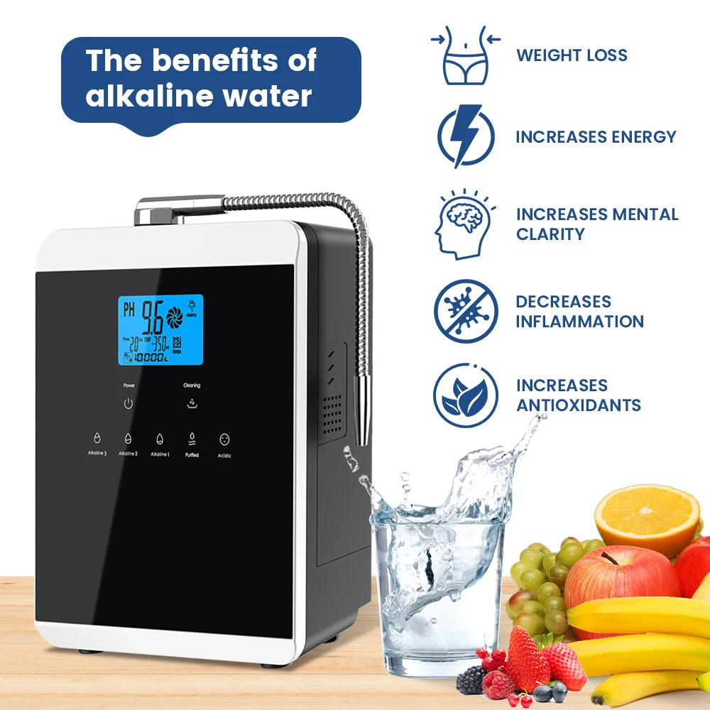 Kangen Water Electrolysis Generator Alkaline Water Ionizer Machine